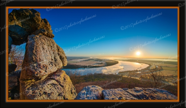 09.2 Sunrise From The Summit Of Petit Jean Mountain - Professional Panoramas Of Arkansas photography by Paul Caldwell